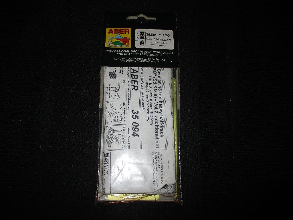 D-392,ABER 1-35,NO,35094,German 18t heavy half-track “FAMO”, Overige merken, 1:32 tot 1:50, Overige typen, Ophalen of Verzenden