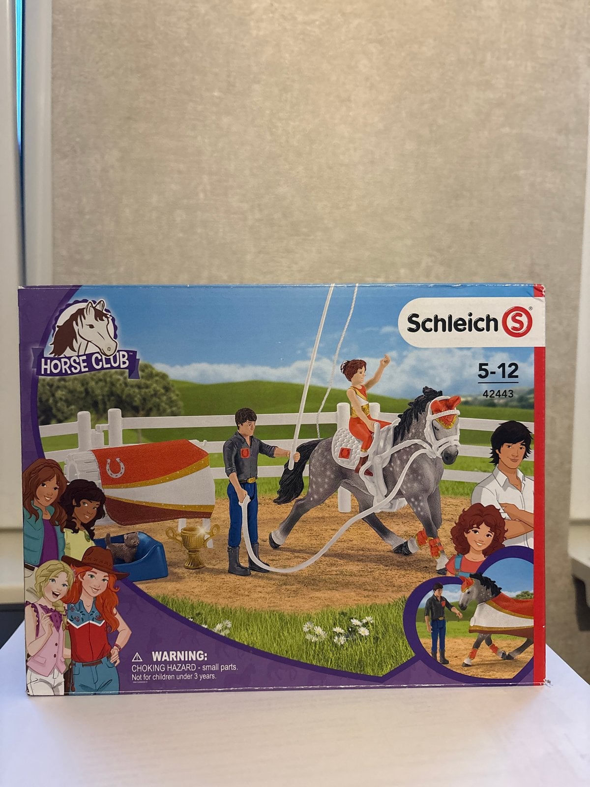 Schleich Horse Club Paardenshow met Lisa & Storm, Ophalen of Verzenden, Zo goed als nieuw, Jongen of Meisje