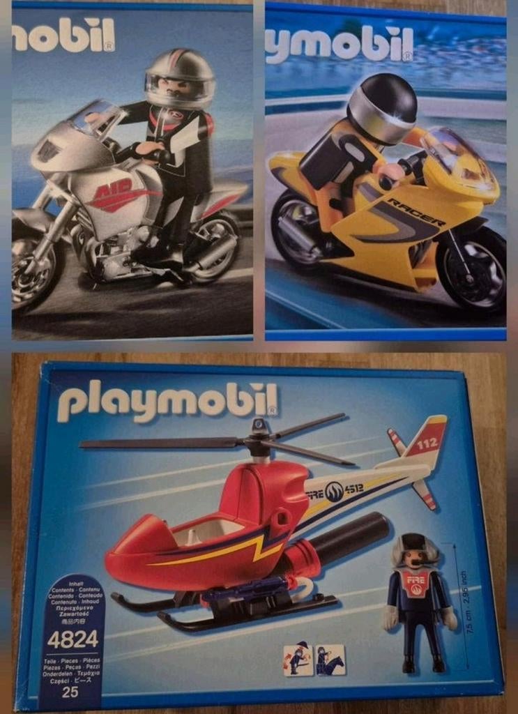 3 x doos Playmobil city action 5117, 5116 en 4824, Kinderen en Baby's, Speelgoed | Playmobil, Ophalen of Verzenden