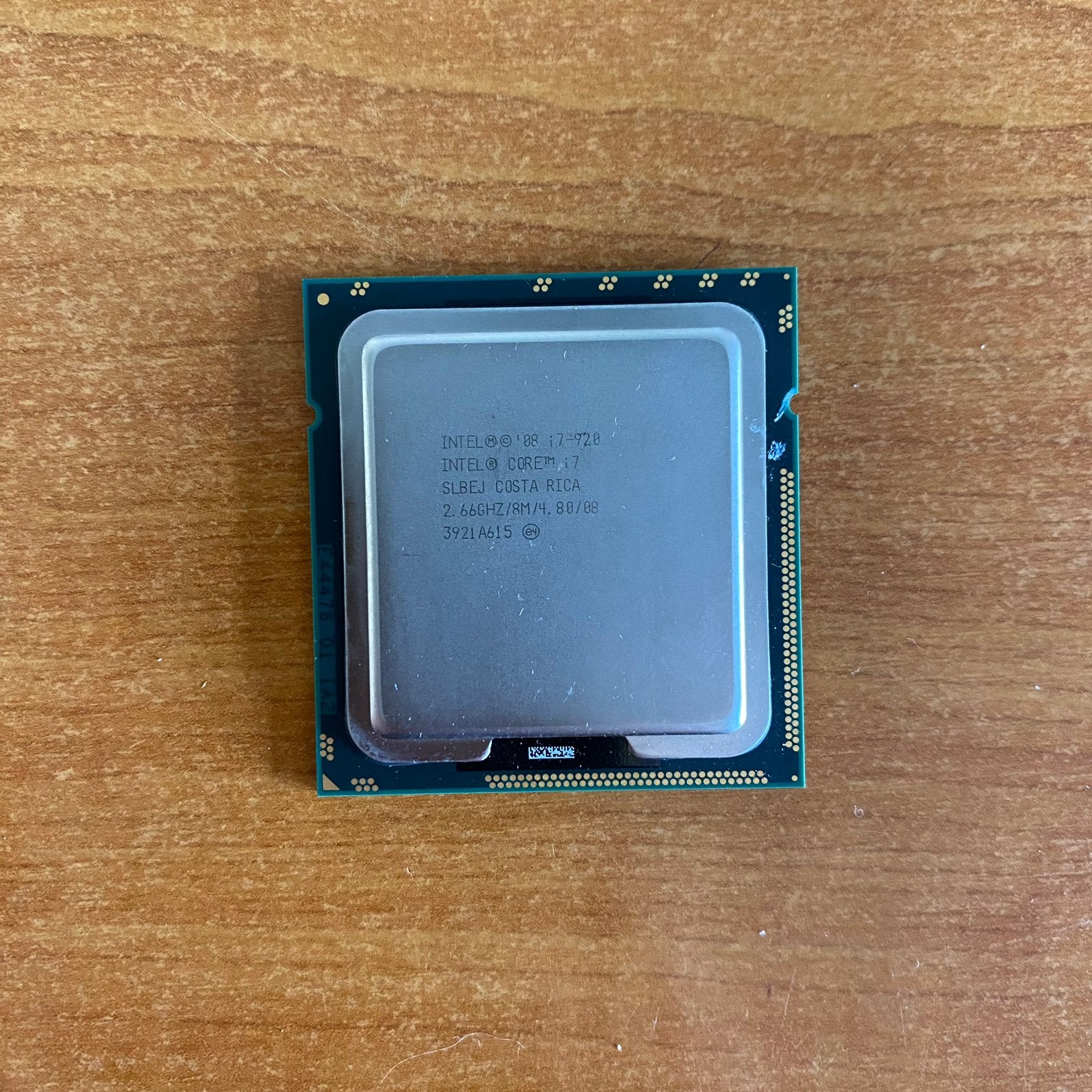 Intel Core i7-920 @2,66GHz ( LGA 1366 ), Computers en Software, Processors, Ophalen of Verzenden, Gebruikt, 4-core, 2 tot 3 Ghz