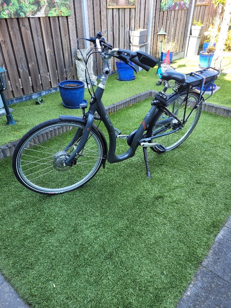 Elektrische Dames Fiets Stella, Fietsen en Brommers, Fietsen | Dames | Damesfietsen, 47 tot 50 cm, Versnellingen, Zo goed als nieuw