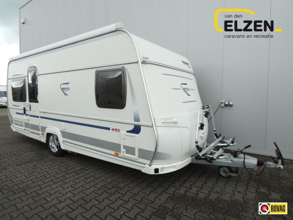 Fendt Opal 495 SFB Mover, luifel, voortent, Caravans en Kamperen, Caravans, Rondzit, Bedrijf, Overige typen, 5 tot 6 meter