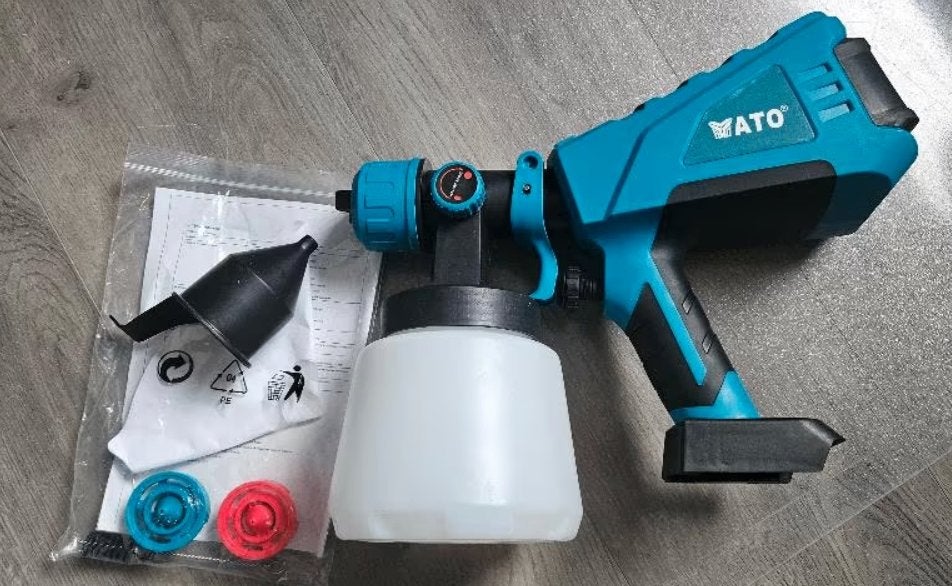 Verfspuit 18V NIEUW! excl. accu, Ophalen of Verzenden, Nieuw, Verfspuit of Verfpomp