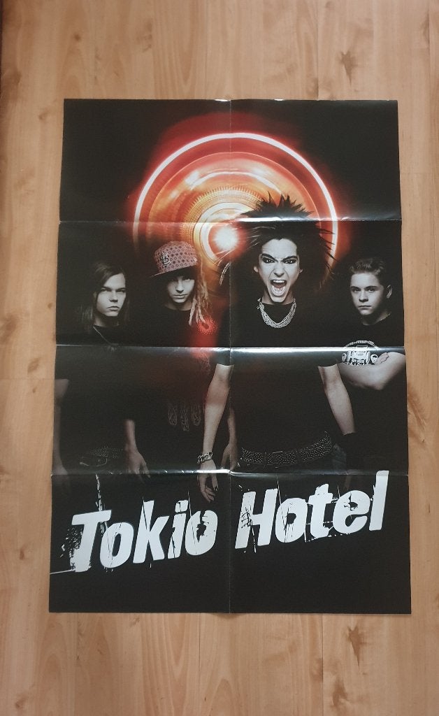 Grote poster Tokio hotel 8a4 groot #1, Verzenden, Gebruikt, A1 t/m A3, Film en Tv