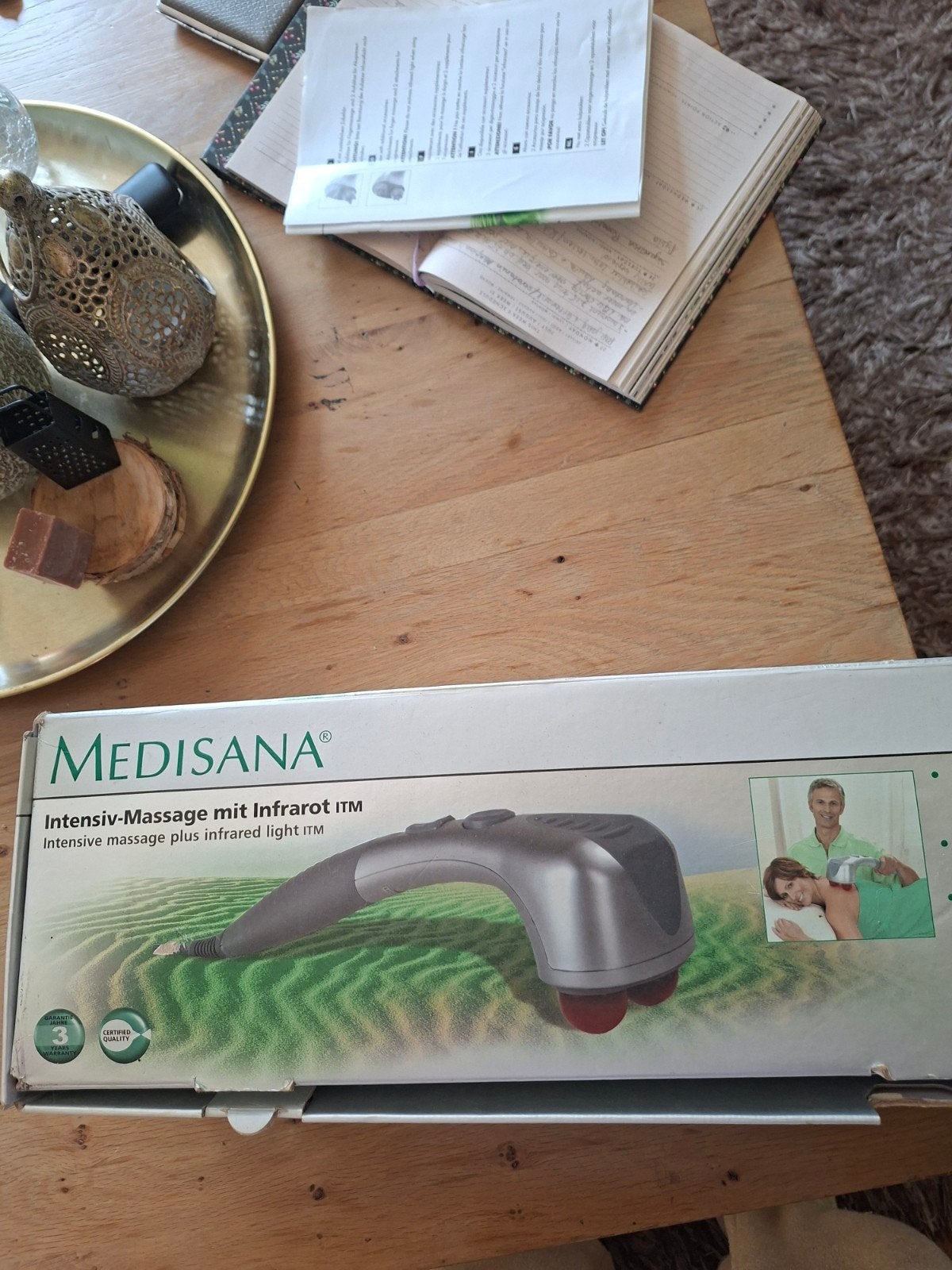 Medisana Intensieve Massageapparaat met Infrarood, Ophalen, Zo goed als nieuw