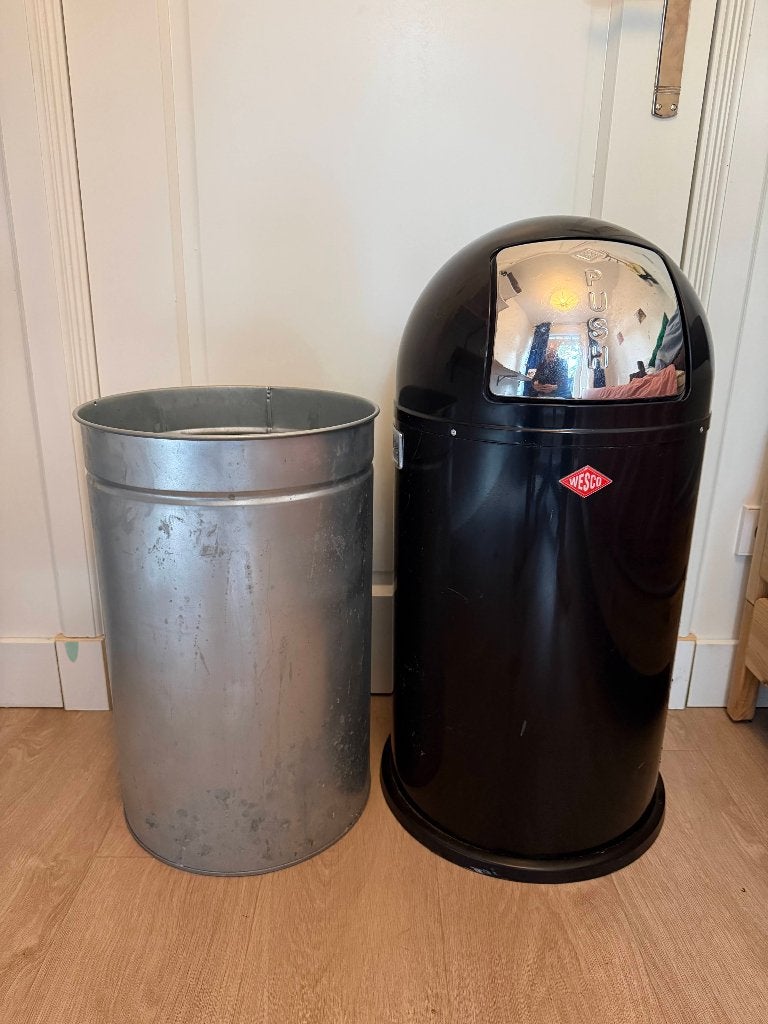 Wesco Afvalbak (50 L), Ophalen, 50 – 75, Gebruikt, 40 liter of meer