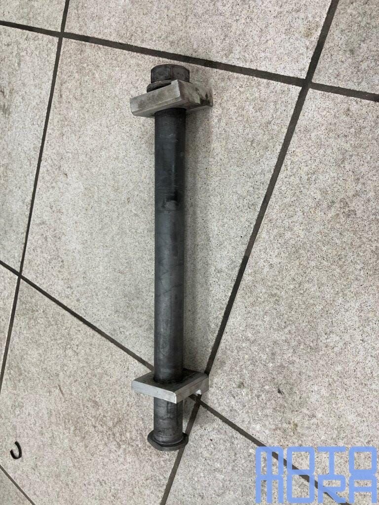 Achteras BMW S1000RR 2012 - 2014 achter as achterwielas K46, Motoren, Gebruikt, -, -, Ophalen of Verzenden