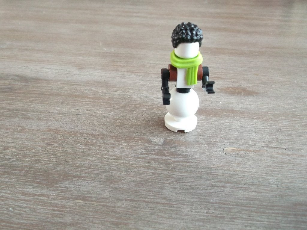 lego minifugeres hol 252 snowman (2021), Ophalen of Verzenden, Gebruikt, Complete set, Lego