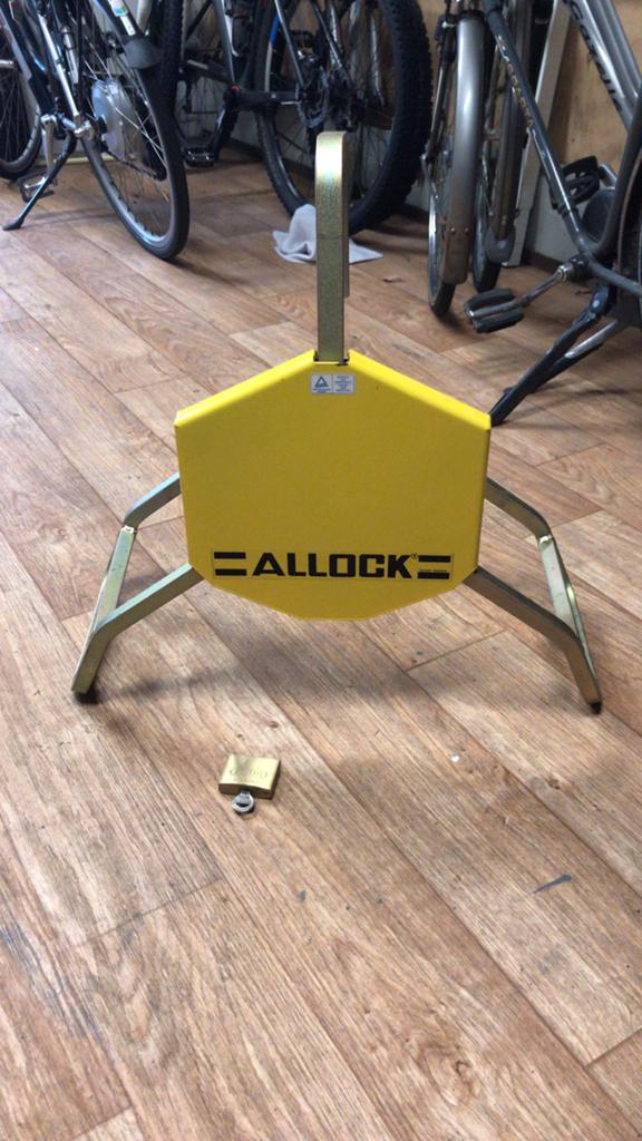 Allock caravanslot, Ophalen, Gebruikt