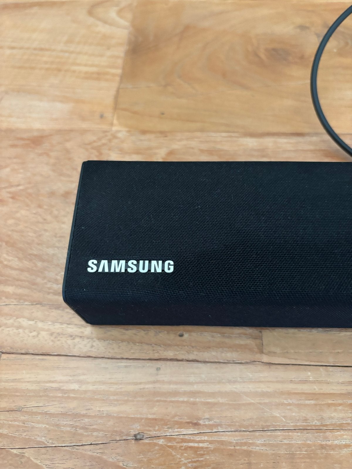 Samsung Soundbar met subwoofer en afstandsbediening, Ophalen, Bluetooth, Zo goed als nieuw