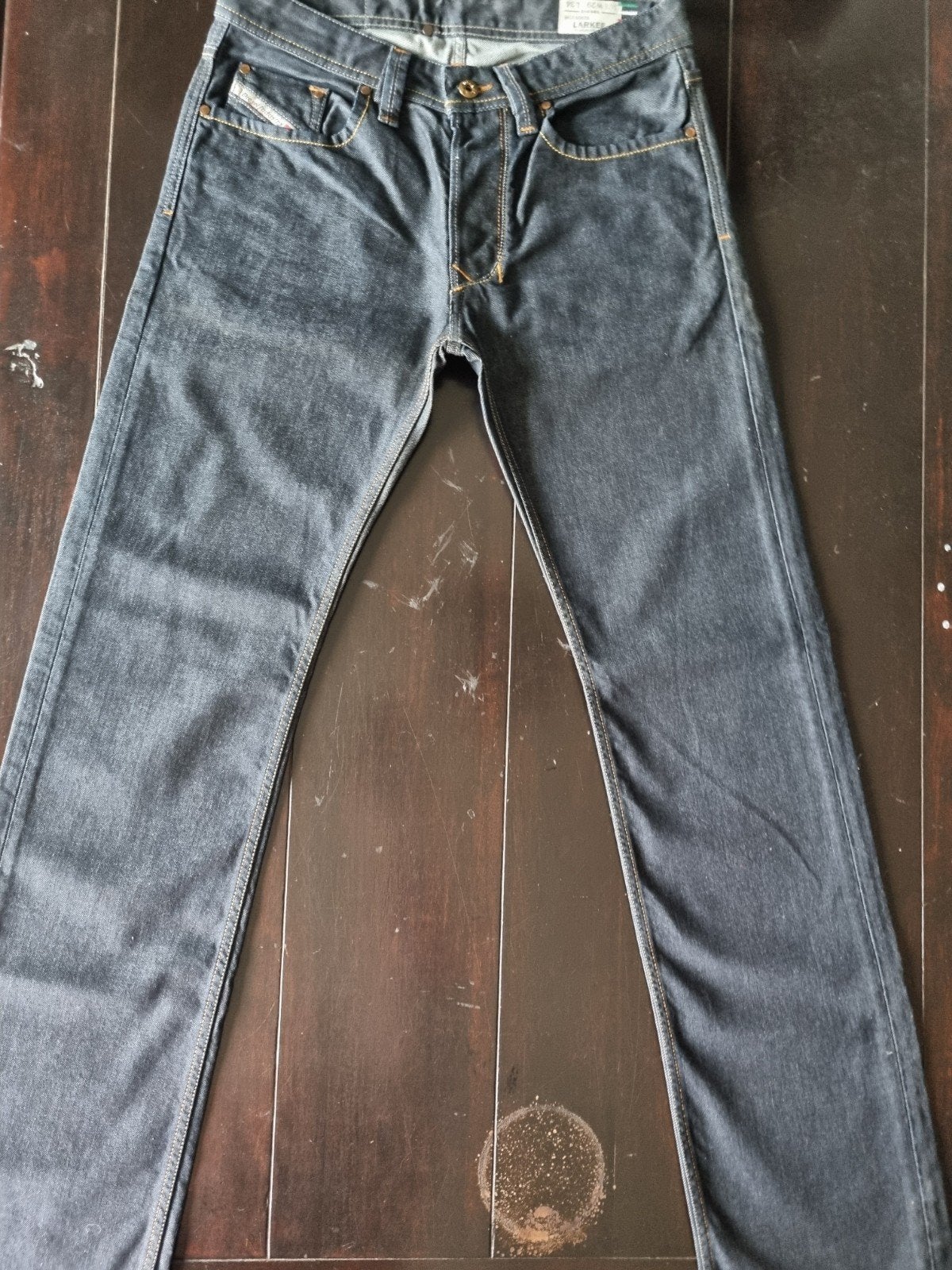 NIEUWE DIEPDONKERBLAUWE DIESEL LARKEE STRAIGHT JEANS 29/34!!, Kleding | Heren, Diesel, Blauw, Nieuw, W32 (confectie 46) of kleiner