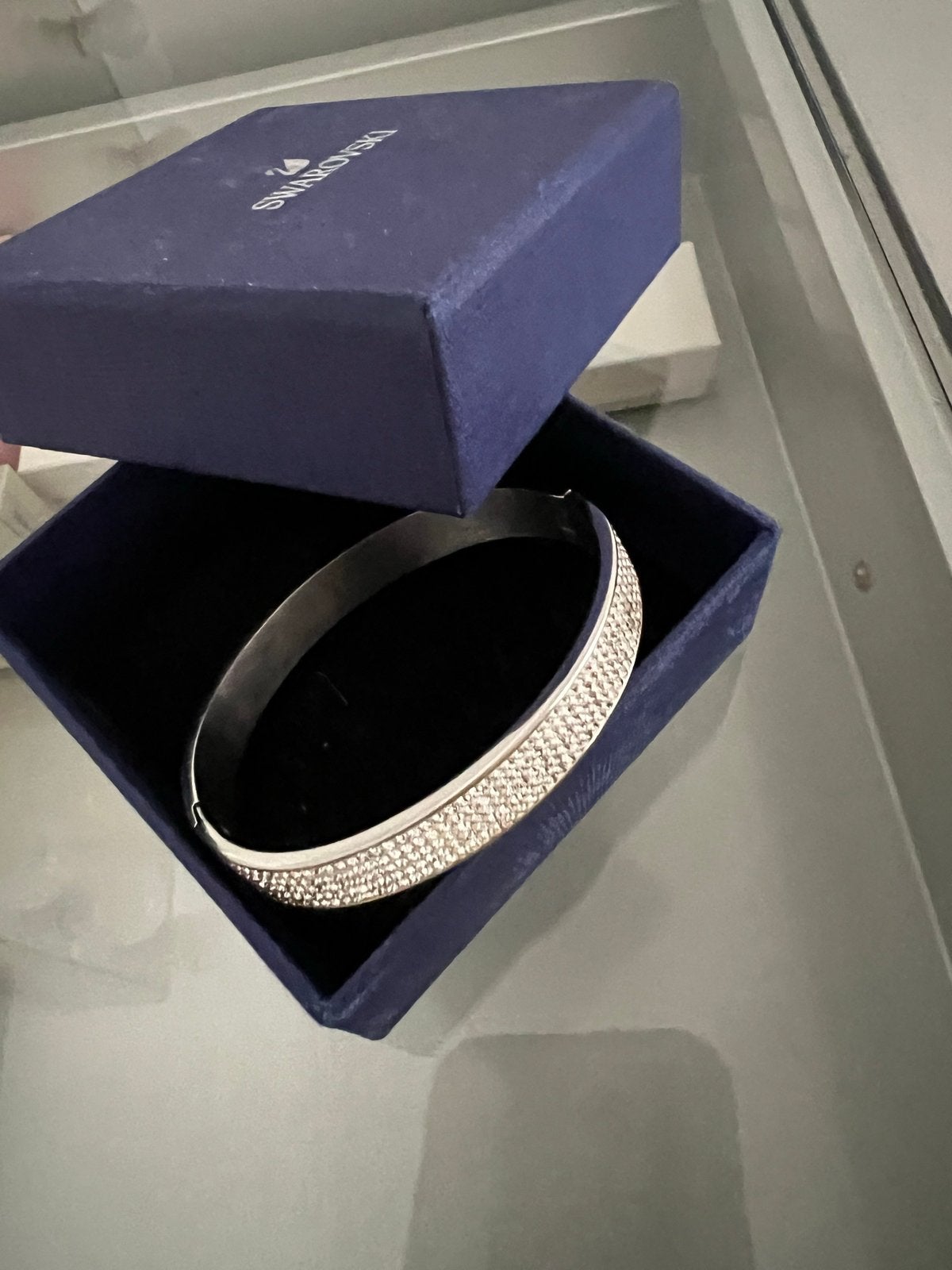 Swarovski Armband met Kristallen - Zo goed als nieuw, Met kristal, Overige materialen, Ophalen of Verzenden, Zo goed als nieuw