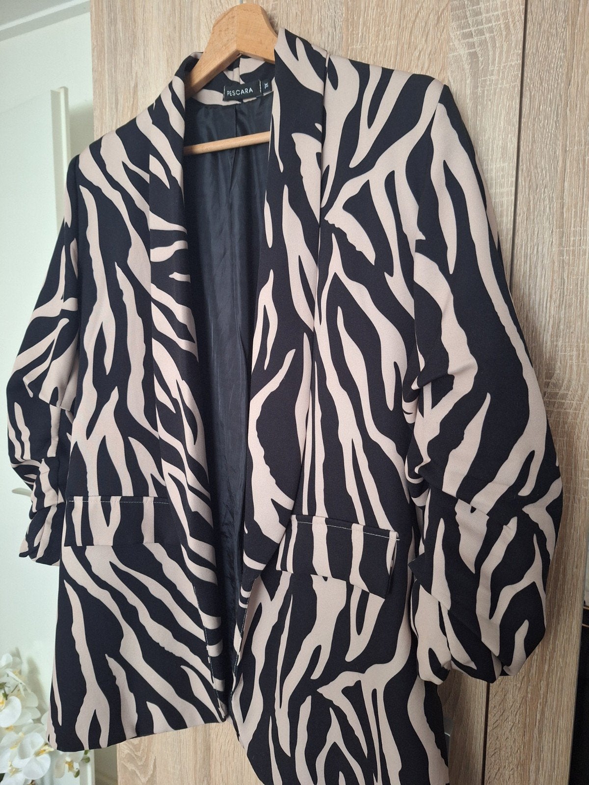 Peacara blazer, Ophalen of Verzenden, Zo goed als nieuw, Maat 46/48 (XL) of groter, Zwart