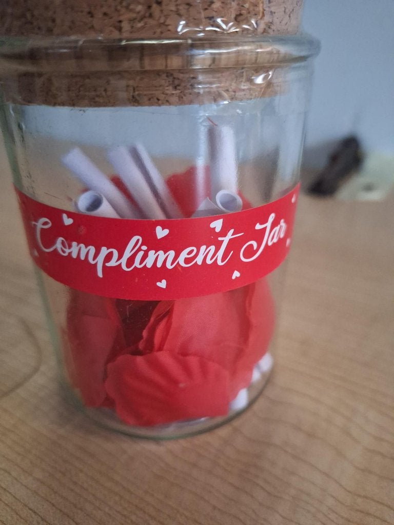 pot met complimenten, Hobby en Vrije tijd, Ophalen of Verzenden, Nieuw