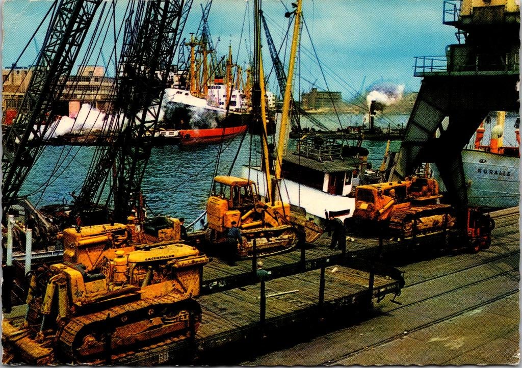 Havengezicht - Rotterdam (1971), Verzenden, 1960 tot 1980, Gelopen, Zuid-Holland