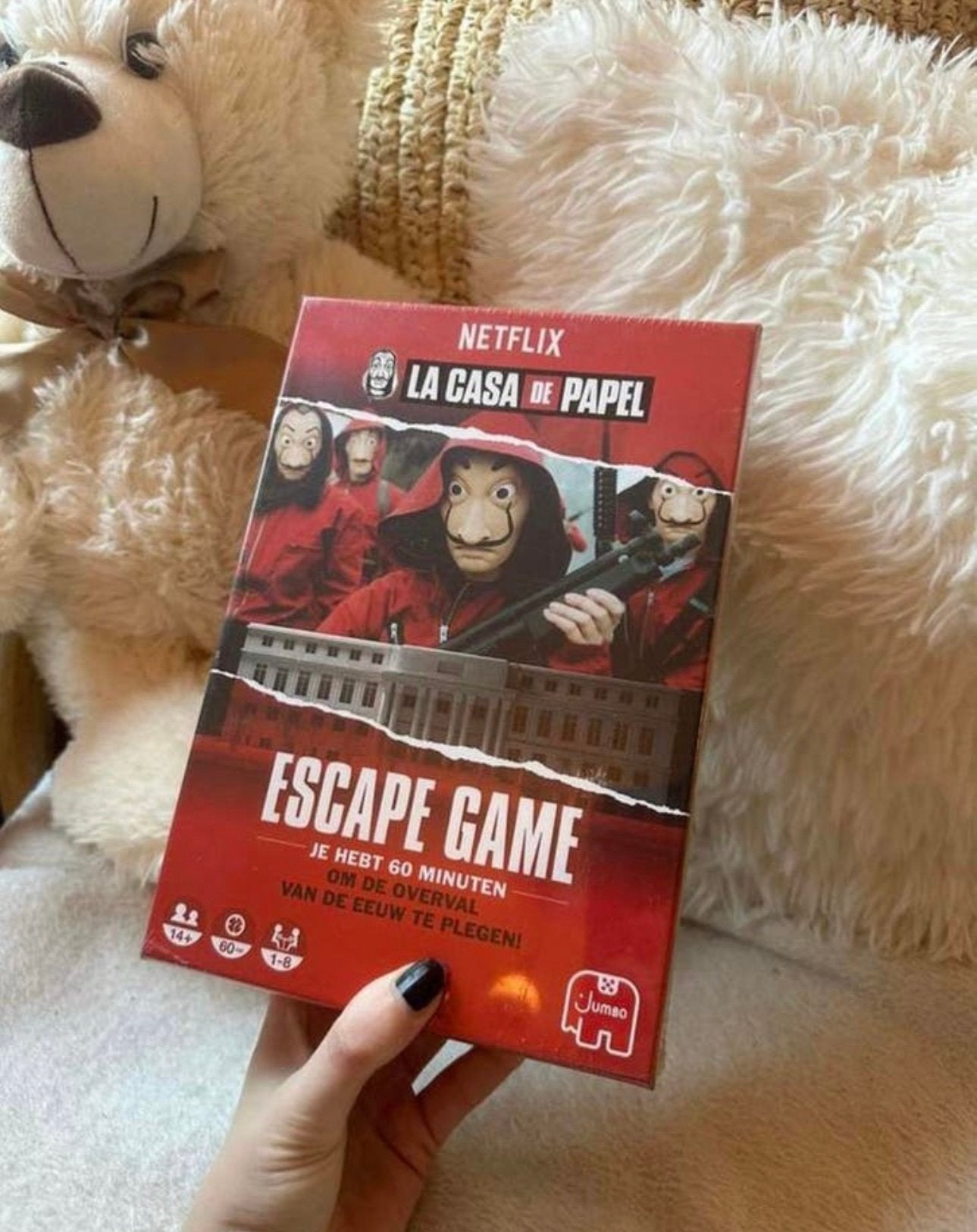 Nieuw - La Casa de Papel Escape Game van Jumbo, Ophalen of Verzenden, Nieuw