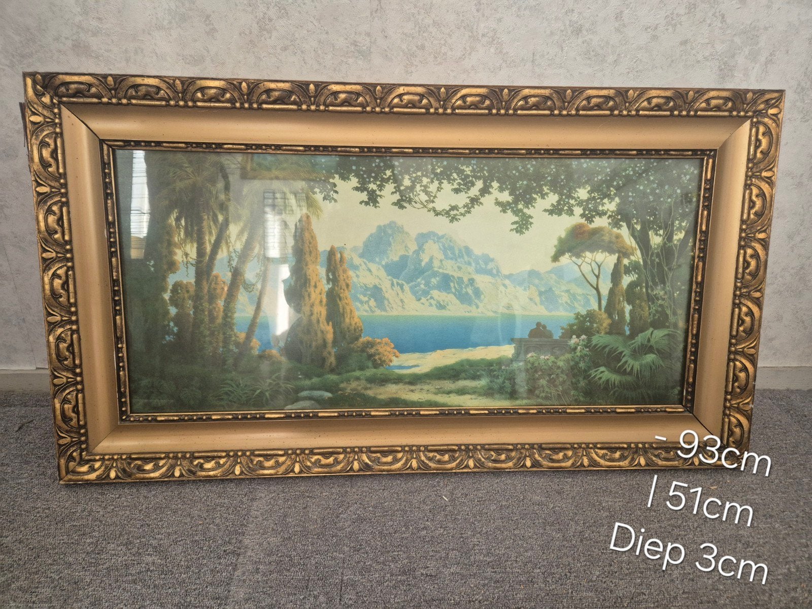 2x schilderij met lijst, Ophalen of Verzenden