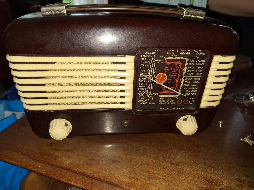 Unieke demo Tesla radio - Collectors item, Audio, Tv en Foto, Radio's, Niet werkend, Radio, Ophalen of Verzenden