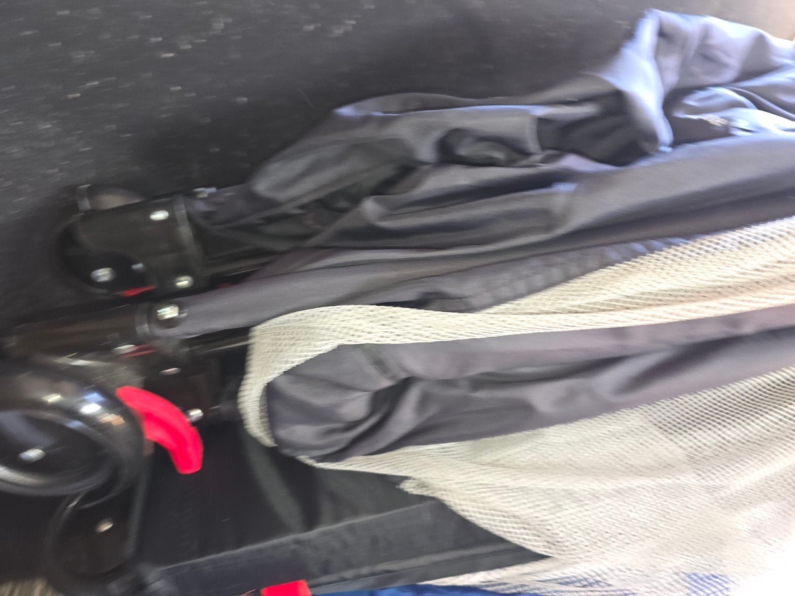Compacte en opvouwbare camping bedje en box, Ophalen, Gebruikt, Overige merken