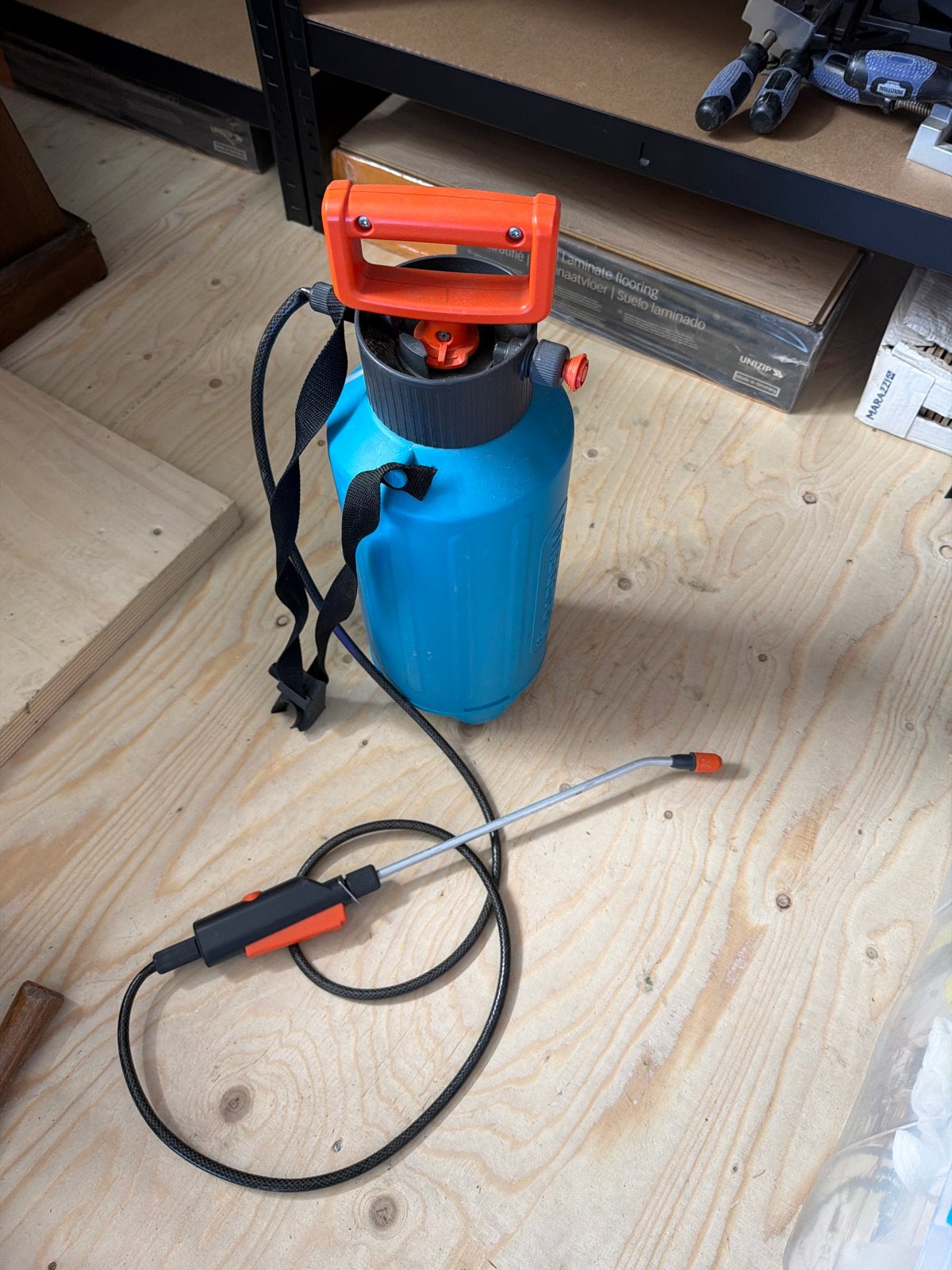 Gardena Onkruidspuit - Handige Drukspuit voor Tuin, Tuin en Terras, Bestrijdingsmiddelen, Ophalen, Gebruikt, Onkruidbestrijding
