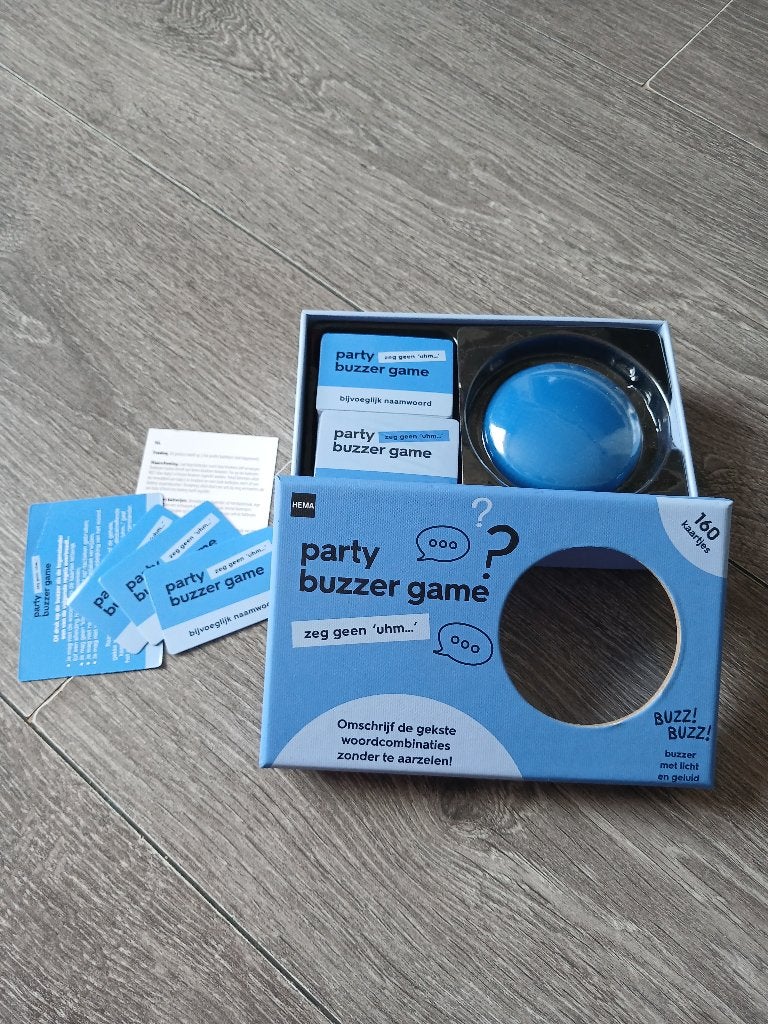 Hema Party Buzzer Game - Zeg geen 'uhm...', Een of twee spelers, Ophalen of Verzenden, Nieuw, Hema