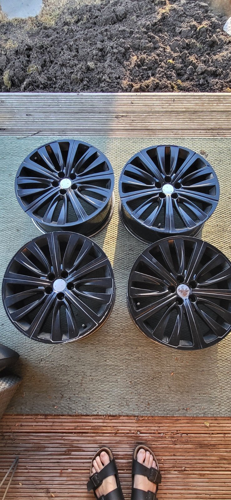 originele peugeot velgen   508, Gebruikt, Velg(en), Overige, Personenwagen