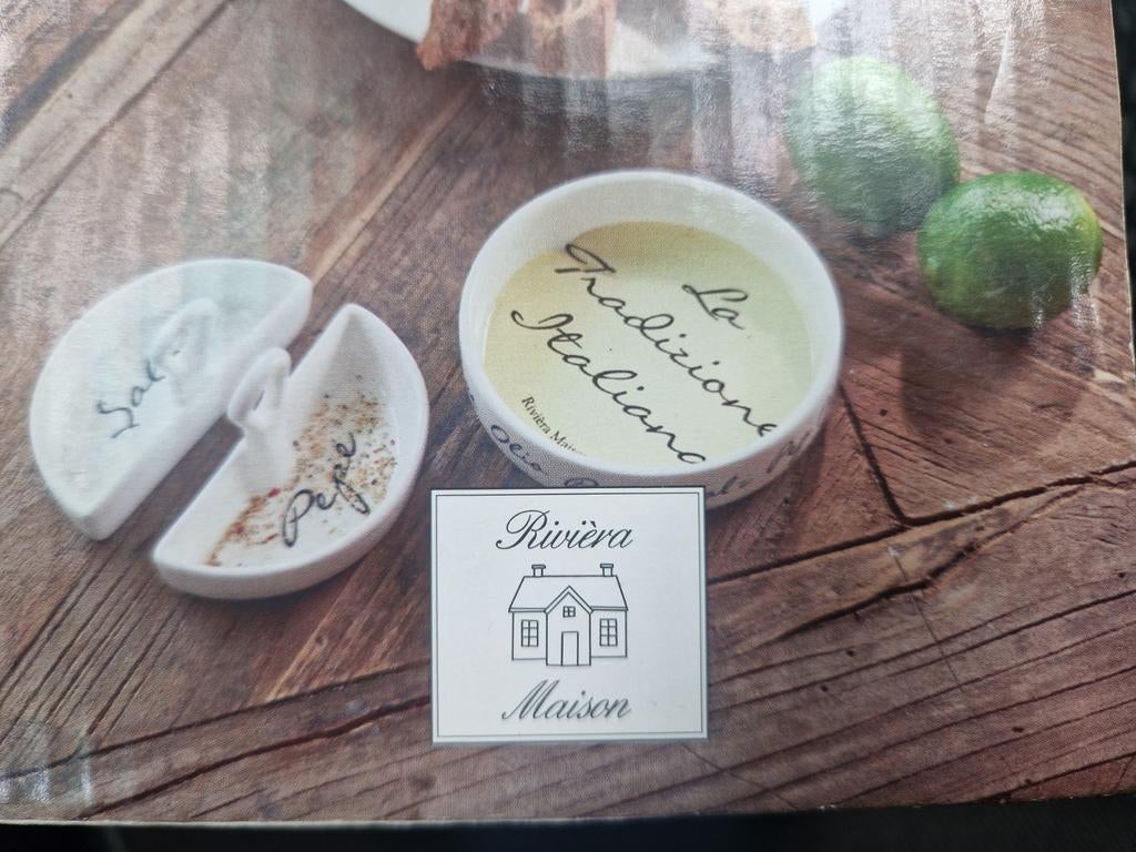 Riviera Maison Italian Serving Dish, Ophalen of Verzenden, Nieuw, Overige stijlen, Overige typen