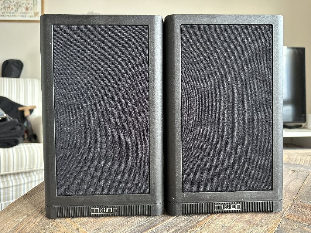 Mission 7601 tweeweg speakers - 75 W, Audio, Tv en Foto, Luidsprekers, Gebruikt, Ophalen of Verzenden, Boekenplank luidspreker