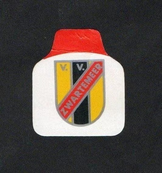 Embleem Logo VV Zwartemeer Klazienaveen 1960., Ophalen of Verzenden, Zo goed als nieuw