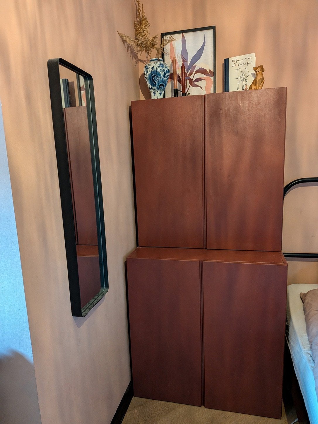 IKEA IVAR kast geverfd in bordeaux kleur, Ophalen of Verzenden, Gebruikt