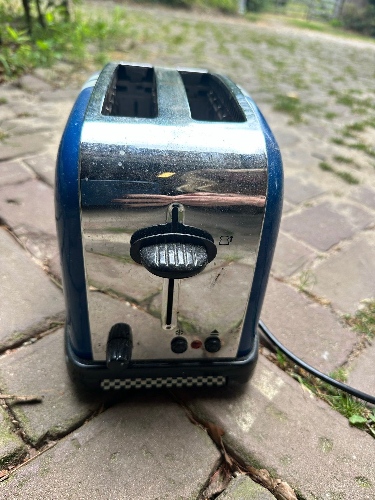 Russell Hobbs MINI Broodrooster - Blauw, Ophalen, Gebruikt