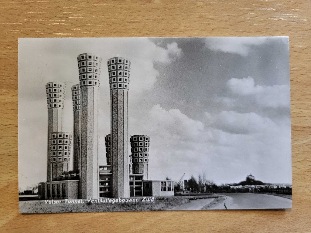 ansicht VELSEN Ventilatietunnels, Ophalen of Verzenden, Voor 1920, Noord-Holland