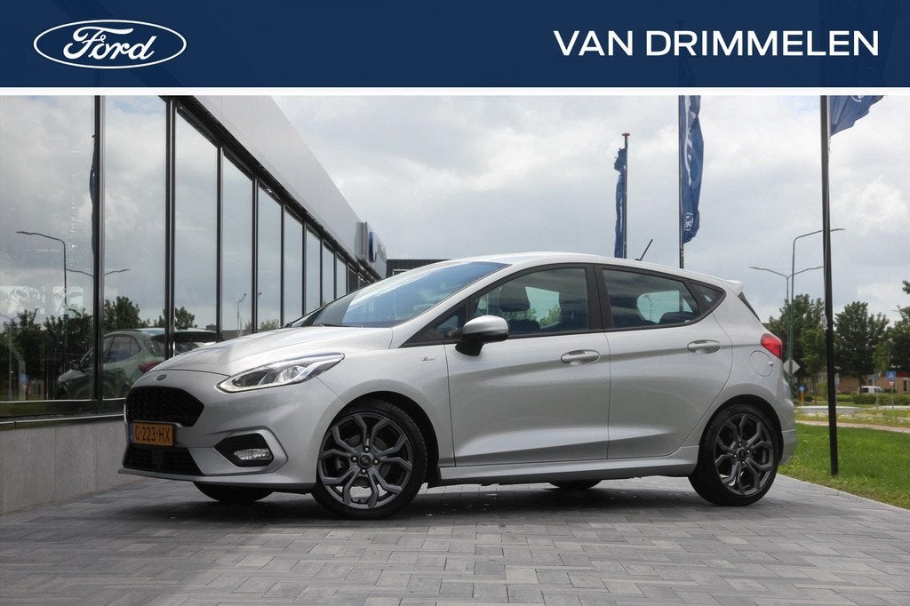 FORD Fiesta 1.0 EcoBoost 100pk ST-Line, Auto's, Ford, Voorwielaandrijving, Stof, Gebruikt, 49 €/maand
