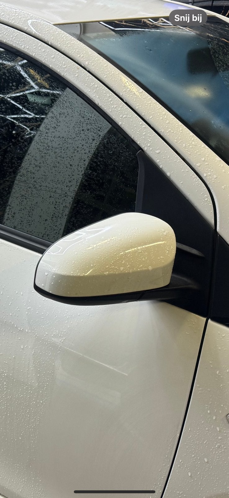 Peugeot 108 Citroën c1 buitenspiegel rechts spiegel wit, Auto-onderdelen, Ophalen of Verzenden, Citroën