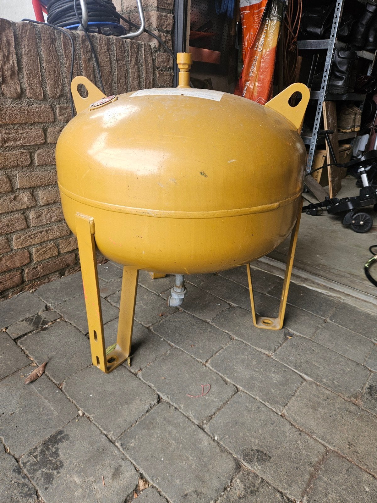 Robuust expansievat - Ideaal voor kachel/BBQ of drukvat, Ophalen