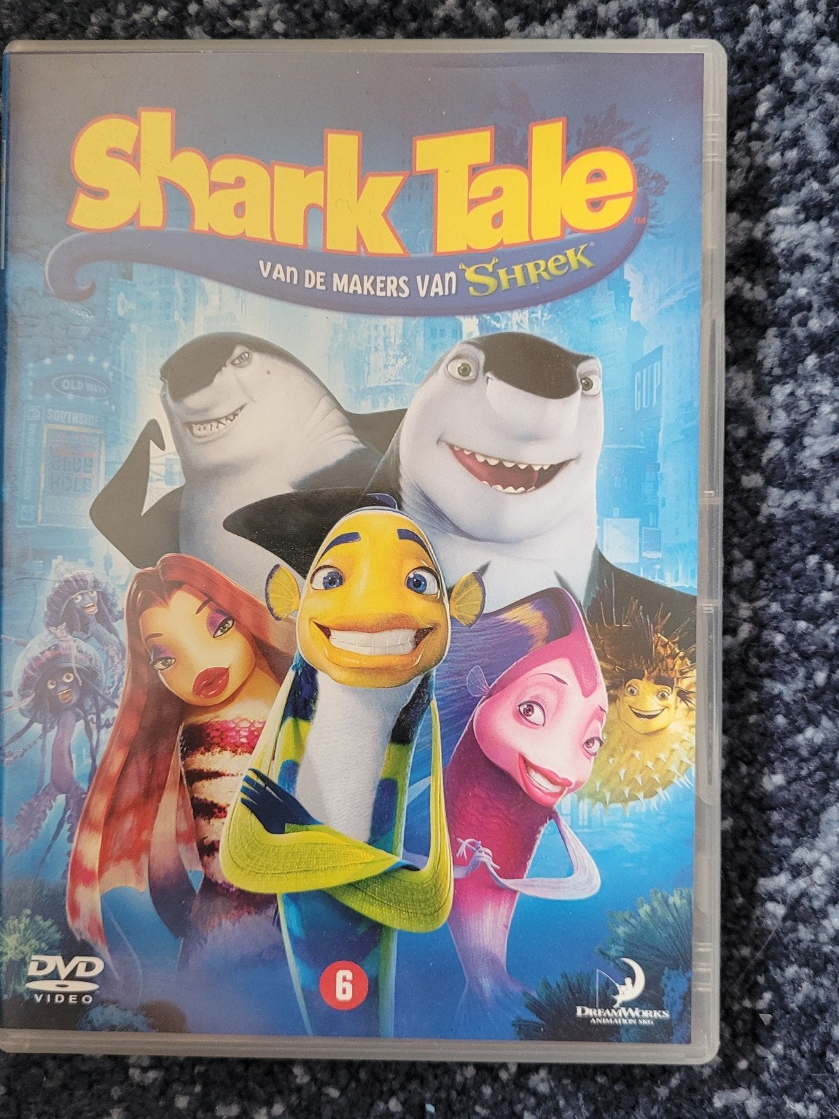 Dvd Shark tale, Gebruikt, Alle leeftijden, Amerikaans, Ophalen of Verzenden