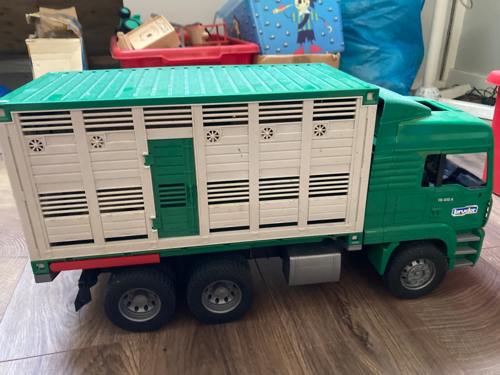 Bruder veewagen, Kinderen en Baby's, Speelgoed | Speelgoedvoertuigen, Ophalen, Gebruikt