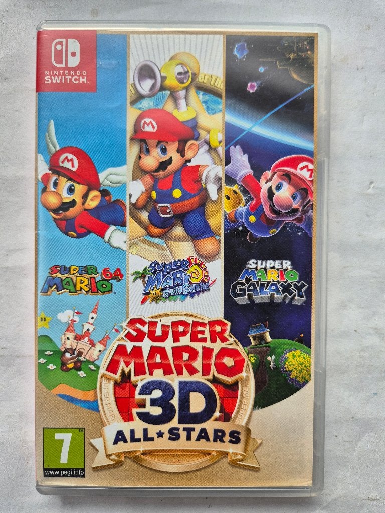 SUPER MARIO 3D all*stars, Spelcomputers en Games, Games | Nintendo Switch, Gebruikt, 1 speler, Racen en Vliegen, Ophalen of Verzenden