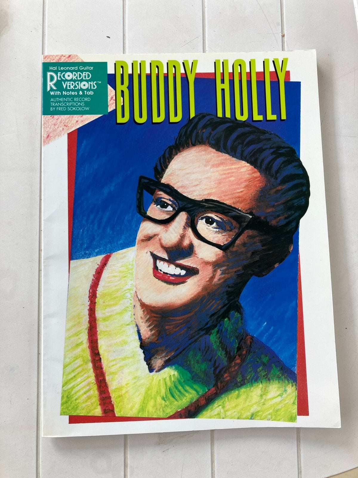Buddy Holly Gitaar Tablatuur Boek - Hal Leonard, Gitaar, Ophalen of Verzenden, Zo goed als nieuw, Artiest of Componist