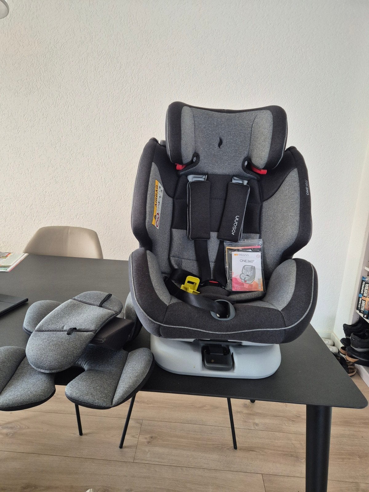Osann ONE360 Autostoeltje 0-36 kg Draaibaar Isofix/Gordel, Kinderen en Baby's, Autostoeltjes, Gebruikt, 0 t/m 18 kg, Ophalen, Overige merken