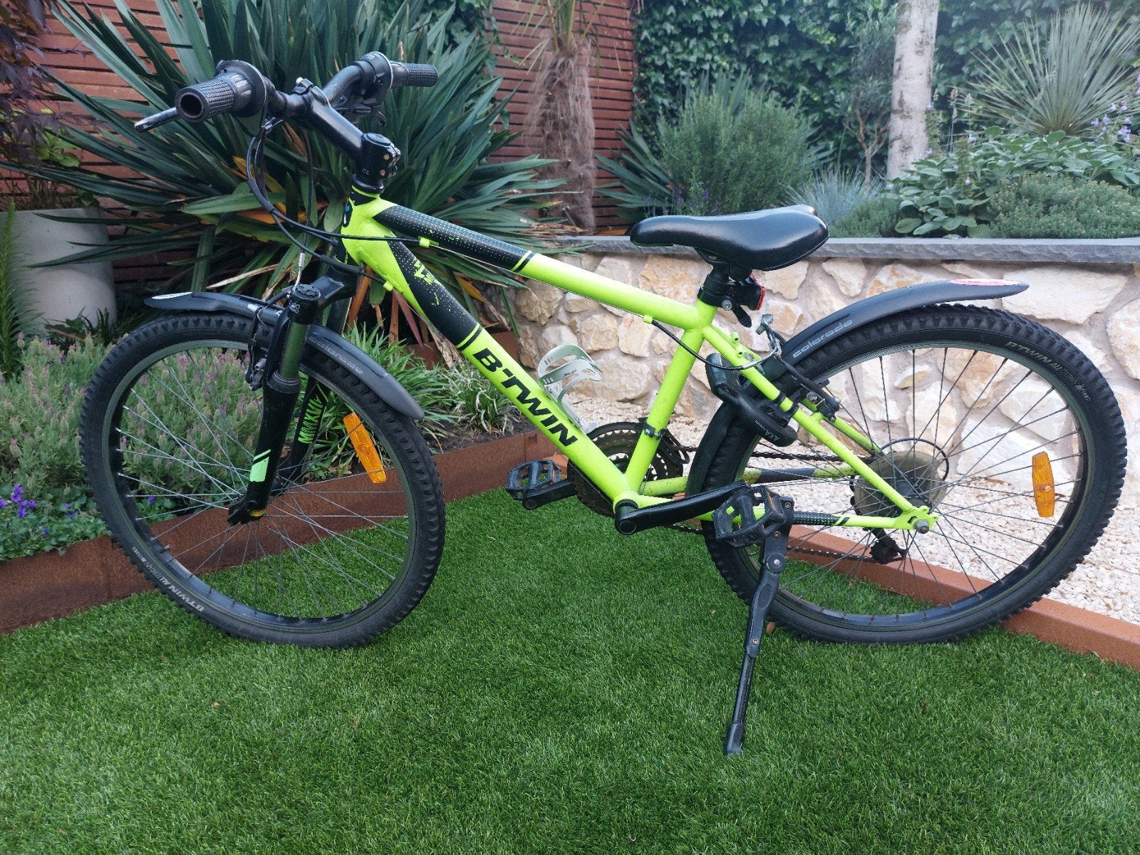 B'Twin All Terrain Mountainbike 24 inch, Ophalen, 20 inch of meer, Gebruikt, B'Twin