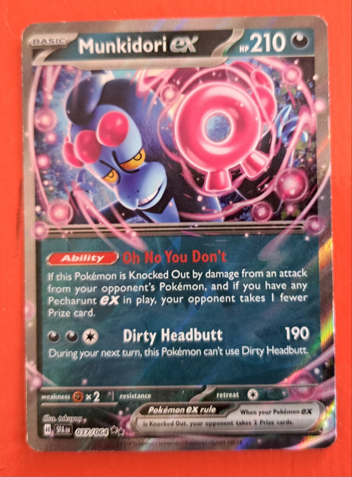 Pokémon Set - Tyranitar, Munkidori, Armarouge, Klawf, Ophalen of Verzenden, Zo goed als nieuw, Meerdere kaarten, Foil