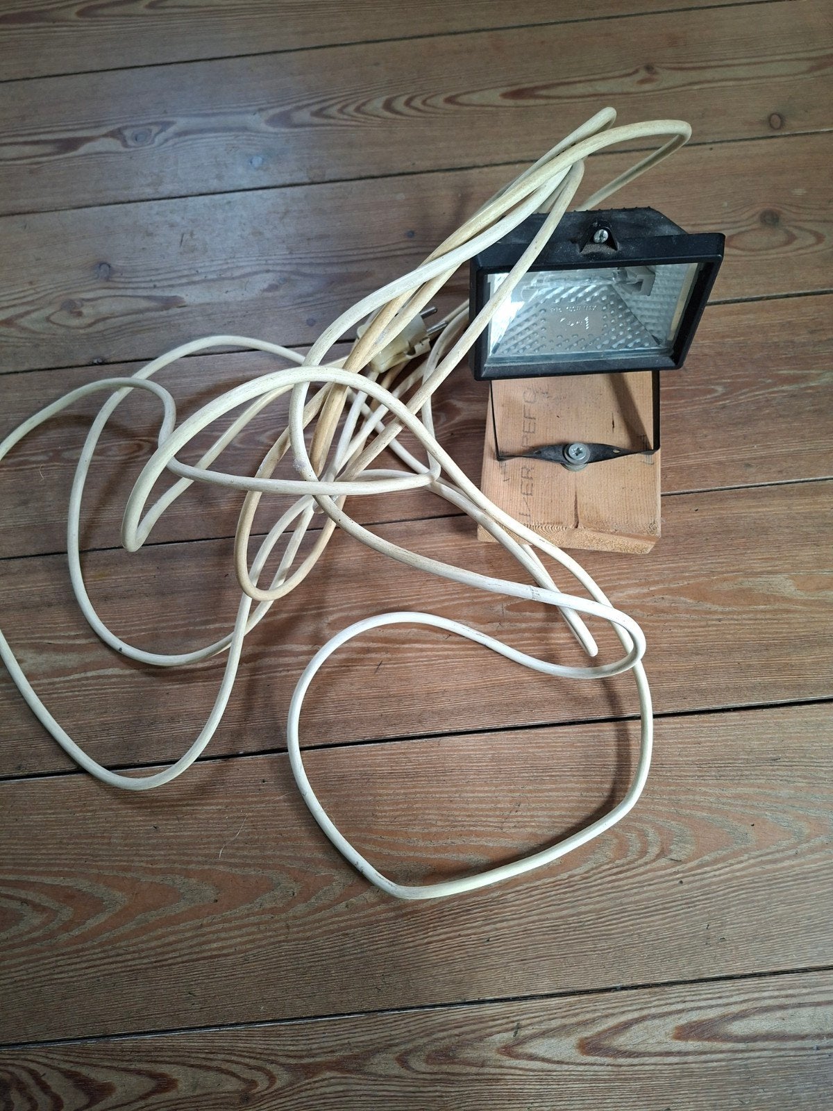 bouw lamp, Ophalen, Gebruikt, Lamp