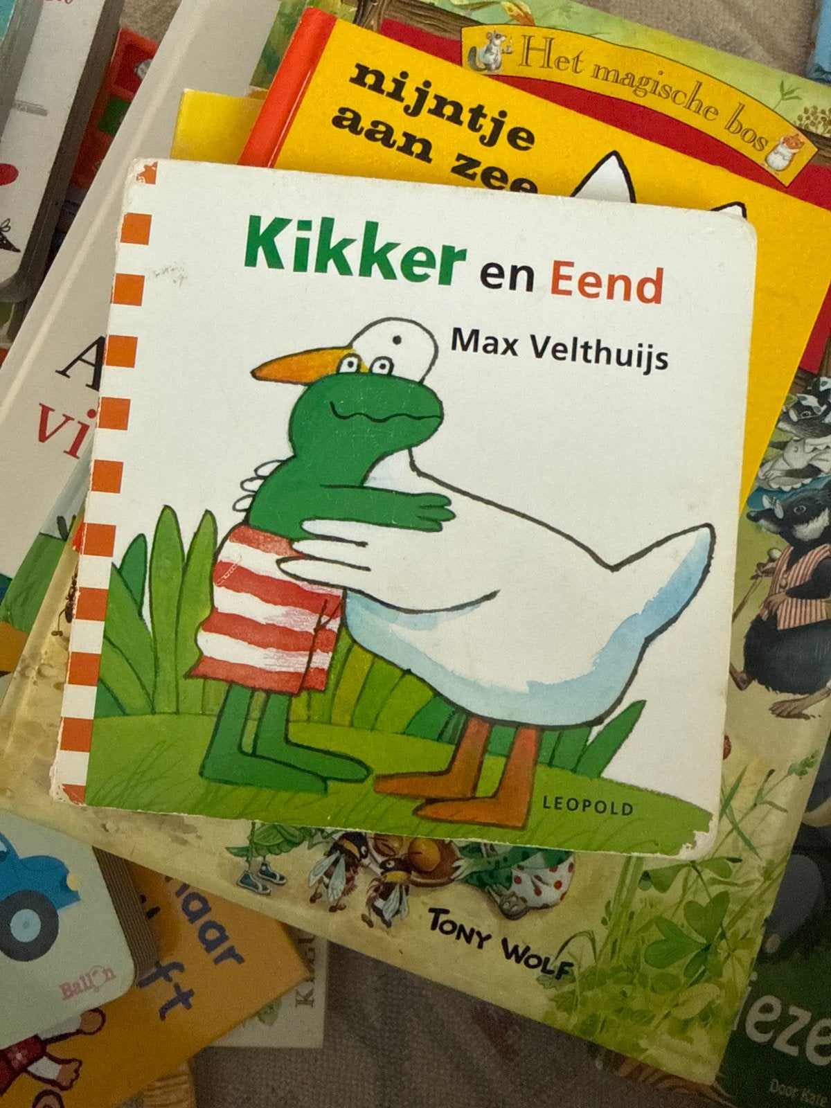 Kikker en Eend - Max Velthuijs (Kinderboek), Gelezen, Fictie algemeen, Jongen of Meisje, Ophalen of Verzenden