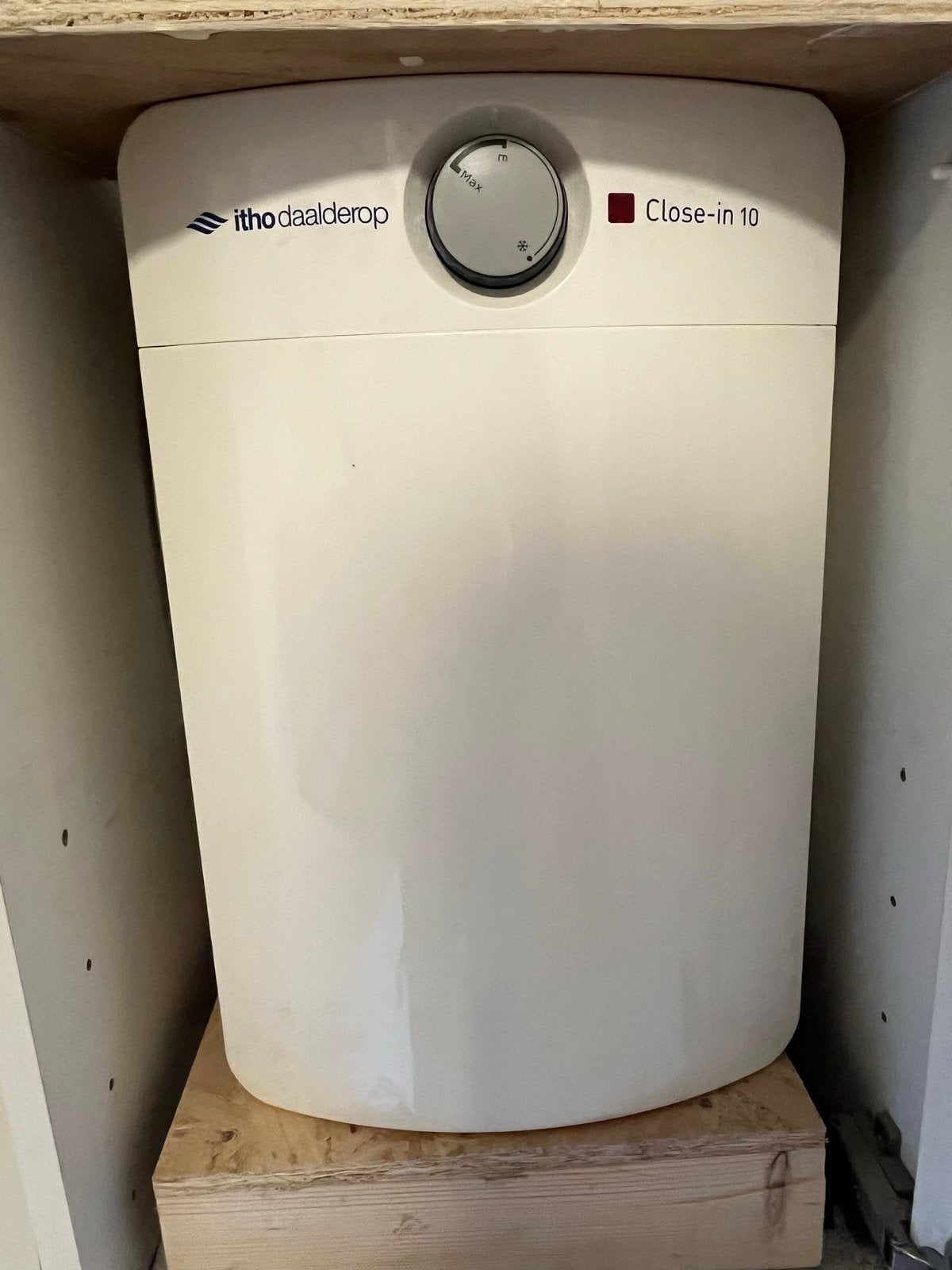 Itho Daalderop Close-in 10 liter boiler, Ophalen, 30 tot 80 cm, Gebruikt, Overige typen