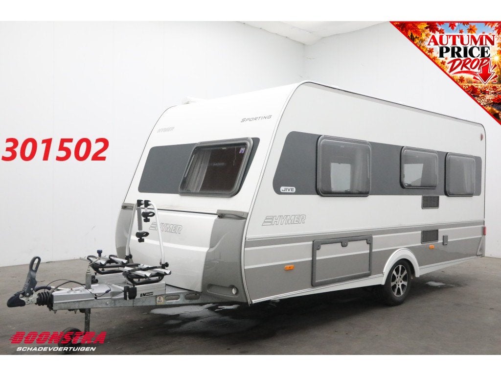 Hymer Sporting 465 Mover Luifel Fietsendrager TV Radio Rondz, Vast bed, Dopplerlaan 4
9207HC  DRACHTEN, NL, Boonstra Schadevoertuigen