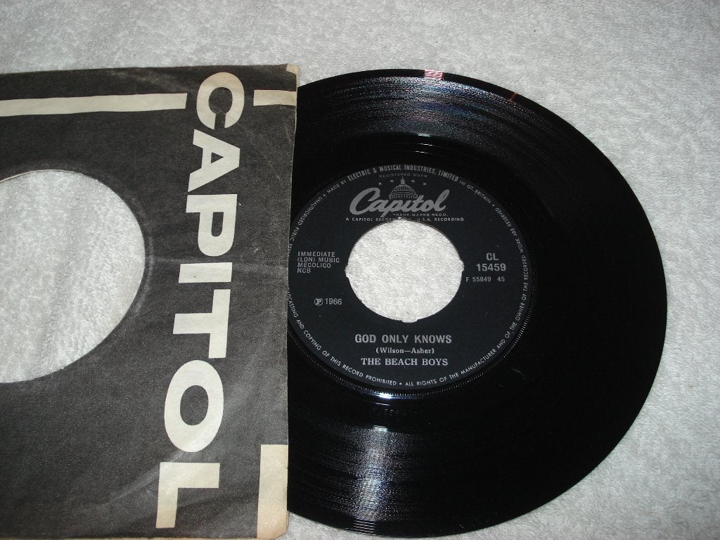 The Beach Boys   God Only Knows    UK    Orgineel, Originele persing, Ophalen of Verzenden, Zo goed als nieuw, Pop