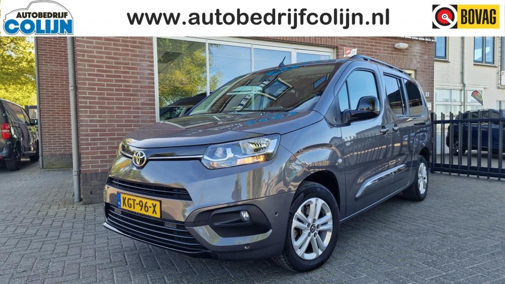 Toyota PROACE CITY Verso 1.2 T Dynamic Long L2, Stoelverwarm, Keurmerk '100% Onderhouden', Stof, Gebruikt, 1199 cc