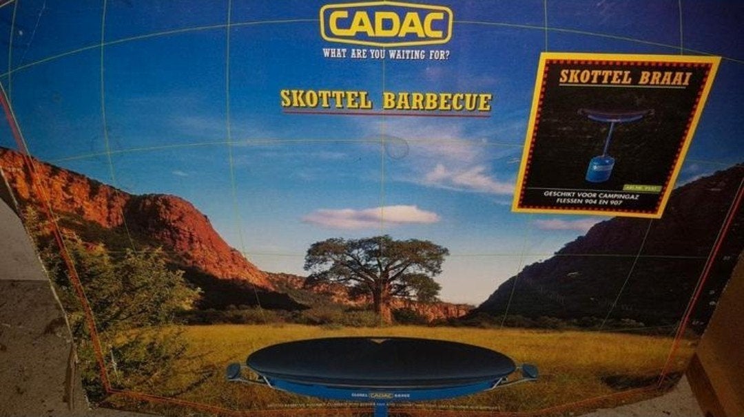 Cadac Skottel Barbecue, Ophalen of Verzenden, Zo goed als nieuw, Cadac
