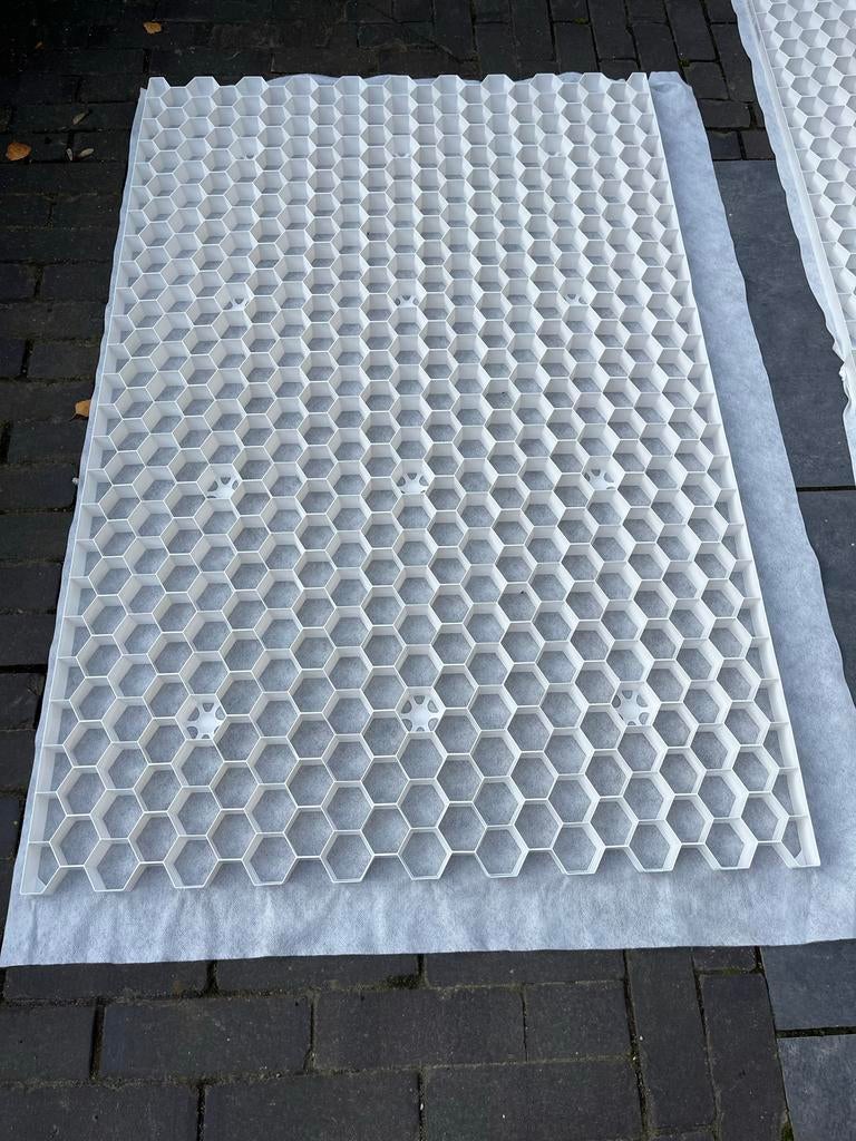 Grindplaten, Ophalen, Overige materialen, Gebruikt, Wit